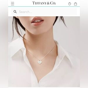 Return to Tiffany Heart Tag Pendant